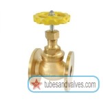 1-1/2" or 40mm ZOLOTO 1032 BRONZE UNION BONET GLOBE VALVE FLANGED 1-1/2" or 40mm ZOLOTO 1032 BRONZE UNION BONET GLOBE VALVE FLANGED