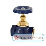 1/4" or 8mm ZOLOTO 1033 BRONZE GLOBE VALVE  SCREWED