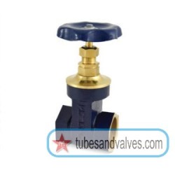 1-1/2 or 40mm  ZOLOTO 1035 BRONZE GATE VALVE  SCREWED-84406