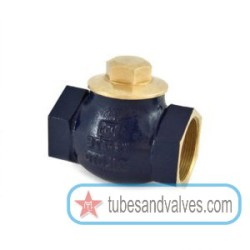 4 or 100mm ZOLOTO 1038 BRONZE HORIZONTAL CHECK VALVE SCREWED-84585