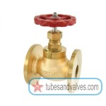 1/2" or 15mm  ZOLOTO 1042 BRONZE GLOBE STEAM STOP VALVE FLANGED 