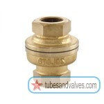 1/2" or 15mm ZOLOTO 1045 BRONZE VERTICAL LIFT CHECK VALVE SCREWED 1/2" or 15mm ZOLOTO 1045 BRONZE VERTICAL LIFT CHECK VALVE SCREWED