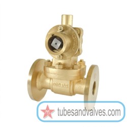 1-1/2 or 40MM ZOLOTO BRONZE PARALLEL SIDE BLOW OFF VALVE FLANGED-84950