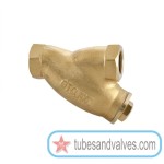 1/2" or 15mm ZOLOTO 1053 BRONZE Y TYPE- STRAINER SCREWED 1/2" or 15mm ZOLOTO 1053 BRONZE Y TYPE- STRAINER SCREWED