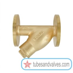 3/4 or 20mm ZOLOTO 1054 BRONZE Y TYPE - STRAINER FLANGED-84778