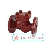 1/2" or 15mm ZOLOTO 1072 CAST STEEL HORIZONTAL LIFT CHECK VALVE  FLANGED 