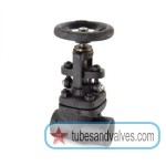 1/2" or 15mm  ZOLOTO 1074 FORGED STEEL GLOBE VALVE CLASS 800 STANDARD BORE 