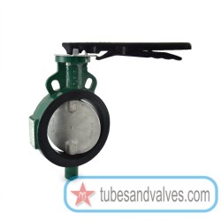 1-1/2 or 40mm ZOLOTO 1078B BUTTERFLY VALVE WAFER TYPE WITH SS 304  DISC PN1.6-84840