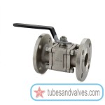 1/2" or 15mm ZOLOTO 1081A STAINLESS STEEL CF8/ SS304 THREE PCS DESIGN BALL VALVE CLASS 150 FLANGED 1/2" or 15mm ZOLOTO 1081A STAINLESS STEEL CF8/ SS304 THREE PCS DESIGN BALL VALVE CLASS 150 FLANGED